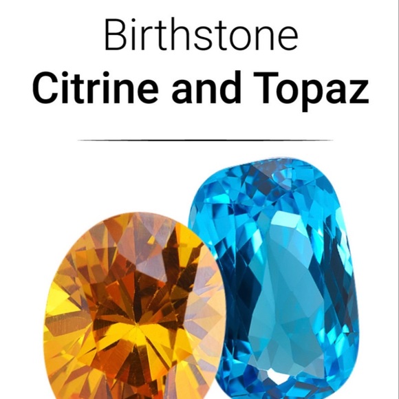 14k Citrine Pendant / Charm with Bail - Picture 5 of 6